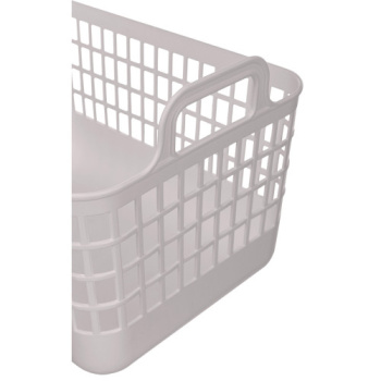 Корзина для хранения пластм. "Kobo" 320х224х210мм 12л с Крышкой Св-беж арт435218334("Бытпласт")*1/16