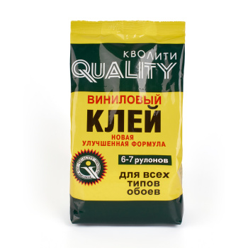 Клей для обоев виниловый 200г Кволити *30 Клей для обоев виниловый 200г Кволити *30
