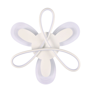 Люстра 2334/160W white 500 мм 3 реж., пульт S=25м2 VERNER LIGHTING *1