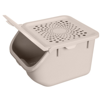 Контейнер д/овощей пластм. 7,8л 275Х240Х175мм Св.-Бежевый арт.434293034  ("Бытпласт")  *1/6