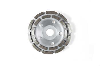 Чашка алмазная шлифовальная 125*22.23мм бетон/камень/кирпич двухрядная Novocraft *1 Чашка алмазная шлифовальная 125*22.23мм бетон/камень/кирпич двухрядная Novocraft *1