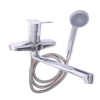 Смеситель для ванны Potato P2220, длинный излив, однорычажный