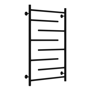 Полотенцесушитель электрический лесенка Микс 500х800 3/4" сталь 8 полок черный TERMAX TEL05080-5 *1