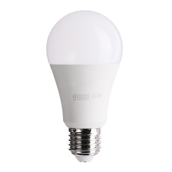 Лампа светодиодная Gauss Elementary, Е27, груша A60, 15 Вт, 1450 Лм, 4000 К, нейтральный белый