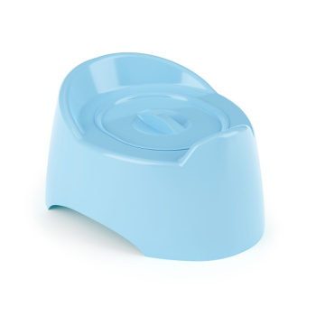 Горшок детский пластм. с Крышкой "Малышок" М1324 (ЗПИ "Альтернатива") *1/10