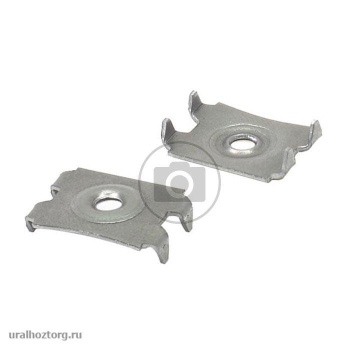 Скрепка мебельная 15х16 (комплект 10шт) ЦИНК*10