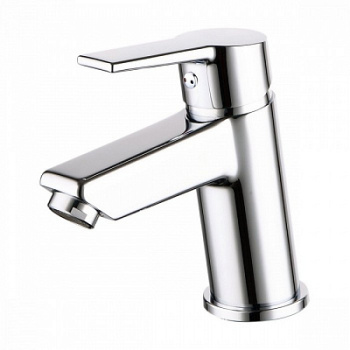 Смеситель для умывальника Milardo Stripe STRSB00M01 короткий излив, рычажный