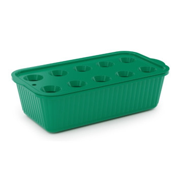 Лоток д/выращивания зелёного лука пластм. 305х160х85мм Зеленый М6715 ЗПИ "Альтернатива" *1/20