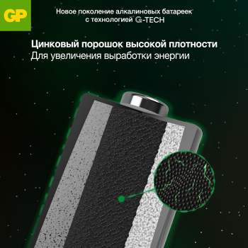 Элемент питания AAA (LR03) GP Super Alkaline 24AA21-2CRSBC2, 2 шт. Элемент питания AAA (LR03) GP Super Alkaline 24AA21-2CRSBC2, 2 шт.