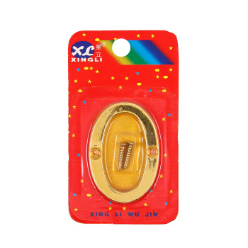 Номер квартирный металлич. золото №0  (Турция) *10/25