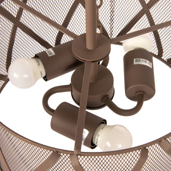 Люстра IL1023-3PC-05 COFFE 40Вт Е27 S=18м2  *1