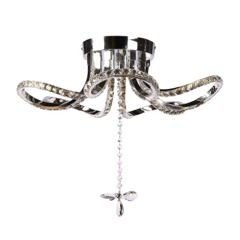 Люстра 8897/130W Chrome 500 мм 3 реж., пульт S=16м2 VERNER LIGHTING *1