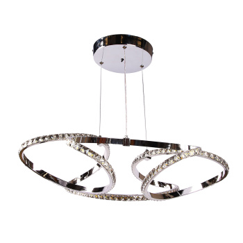 Люстра 8896/150W Chrome 600 мм 3 реж., пульт S=20м2 VERNER LIGHTING *1