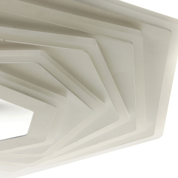 Светильник светодиодный акриловый 500мм 240W H2017 120W*2 white с пультом S=25м2 VERNER LIGHTING *1