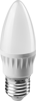 Лампа светодиодная ОНЛАЙТ Е27, свеча C37, 6 Вт, 4000 К, нейтральный белый